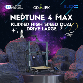 ELEGOO Neptune 4 MAX Klipper High Speed Dual Drive Large 3D Printer